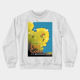 See The Sun on the East Coast Crewneck Sweatshirt